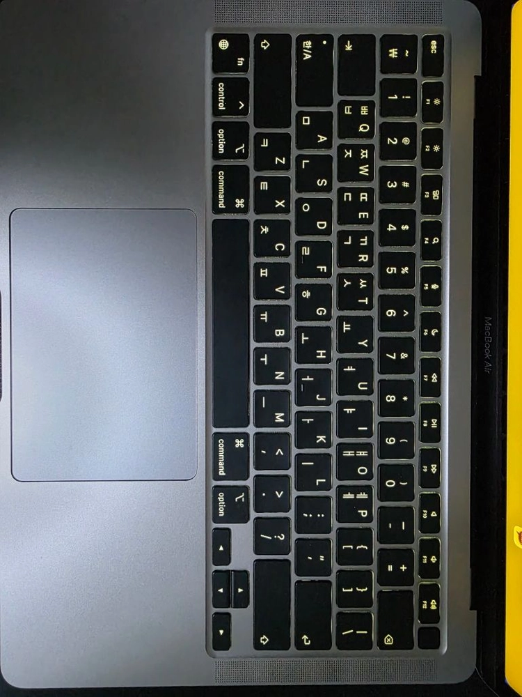 맥북에어 M1 16GB 512GB 스페이스그레이 풀박스 판매 이미지