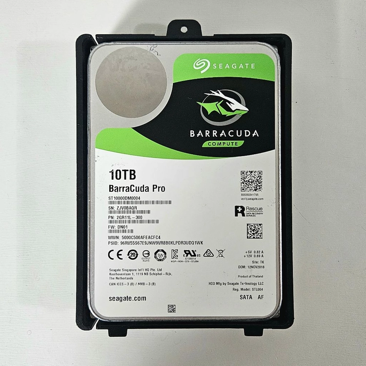 Seagate BarraCuda Pro 7200/256M (10TB, ST10000DM0004) 하드디스크 HDD 이미지