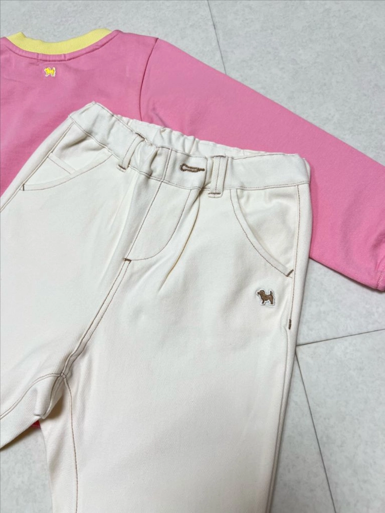 미착용) 블루독베이비 상하세트 120 이미지
