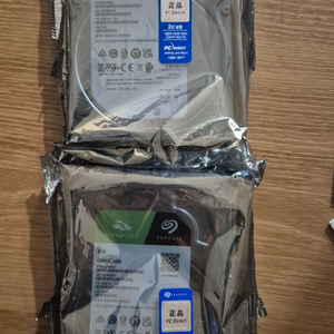 seagate baracuda 4TB HDD 2개씨게이트 바라쿠다 4TB HDD 이미지