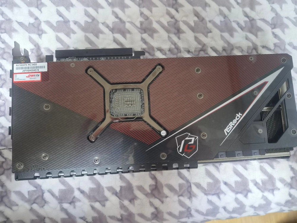 라데온 asrock rx 7900xtx 24gb 이미지