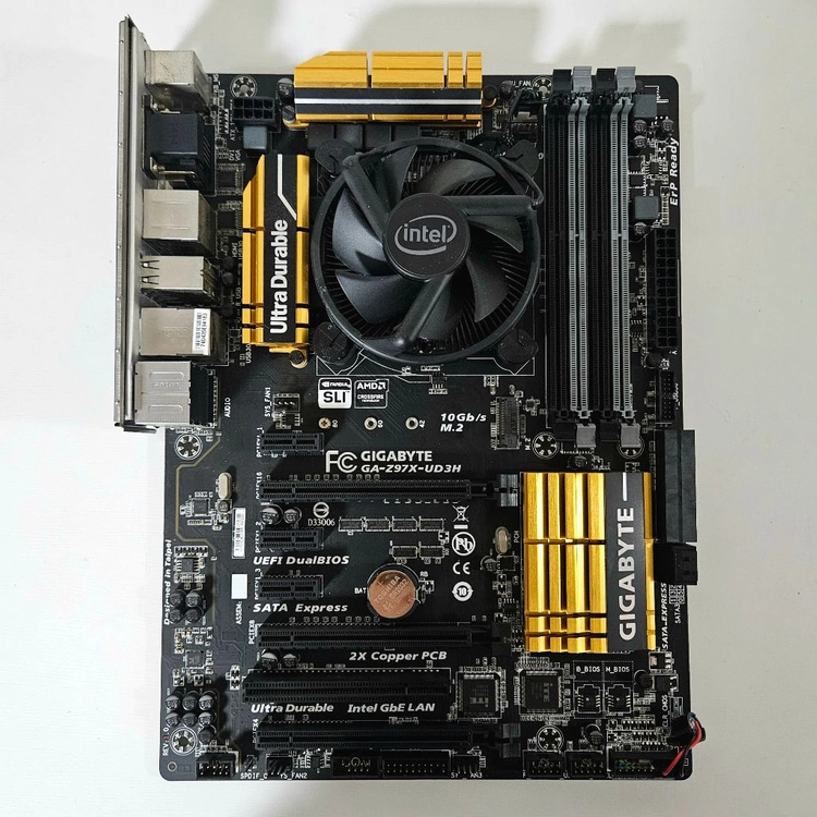 인텔 i7-4790K + 기가바이트 Z97X-UD3H 이미지