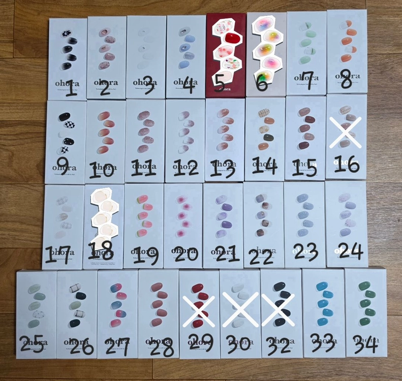 오호라 젤네일 젤페디 새상품 판매해요 이미지