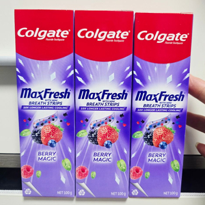 콜게이트 맥스프레쉬 베리치약 판매 이미지