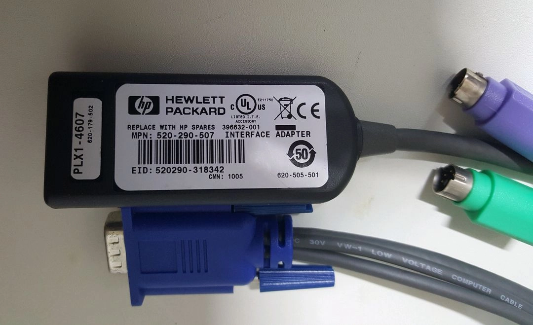 hp 396632-001 kvm ip 어댑터 싸게팝니다 이미지