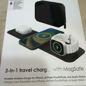 mophie 3in1 트래블 패드 맥세이프 충전기(애플 매장) 이미지