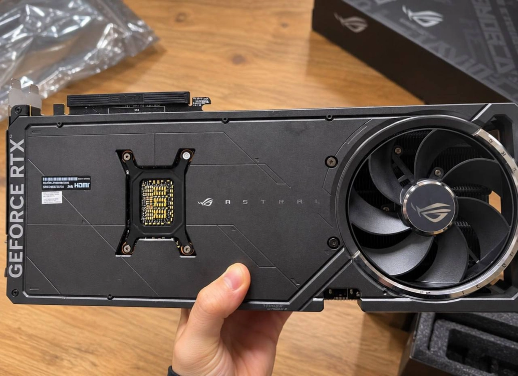 Asus Rtx 5080 아스트랄 블랙(개봉) 최상급 이미지