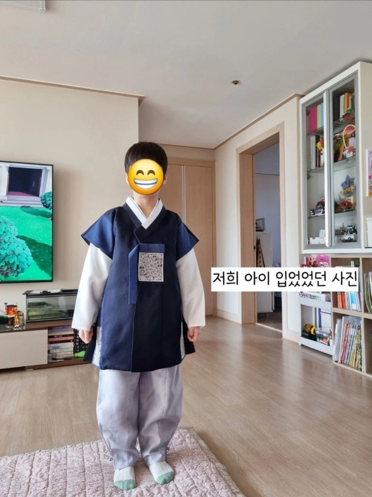 남아 한복 8호, 아동 한복, 도령 한복, 이미지