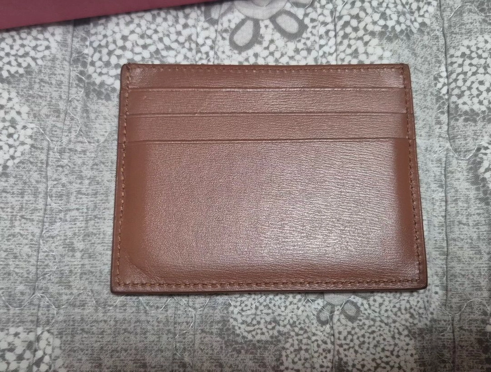 페라가모 카드지갑 투톤 뉴코냑(브라운)컬러 이미지