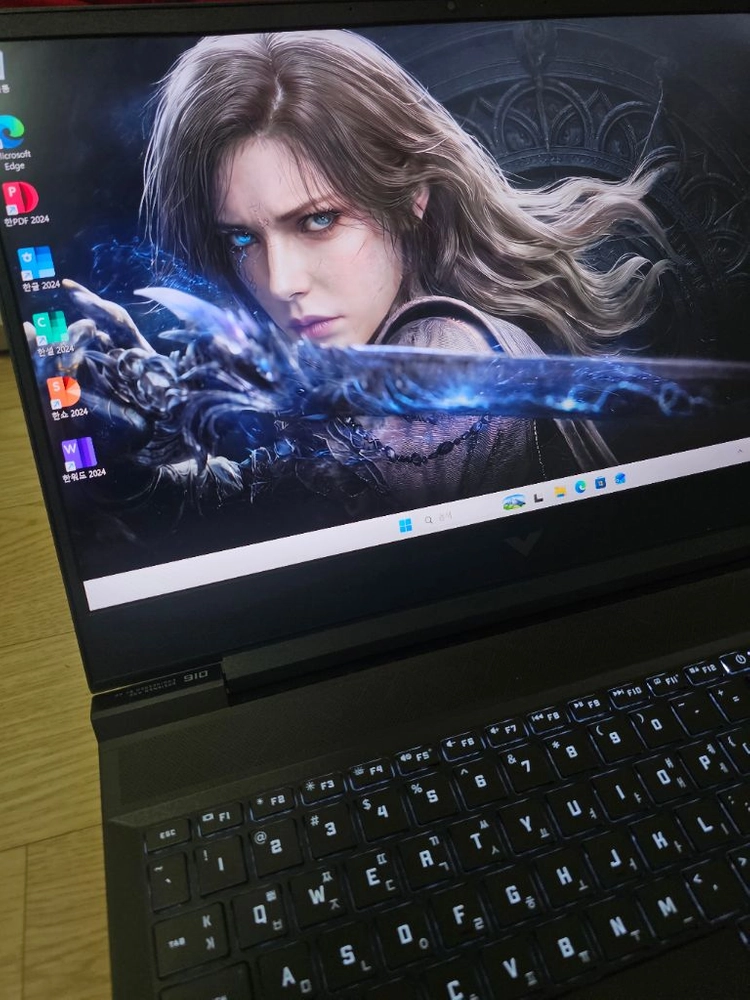 HP Victus 16 RTX3050 Ti 게이밍 노트북 풀박스 이미지