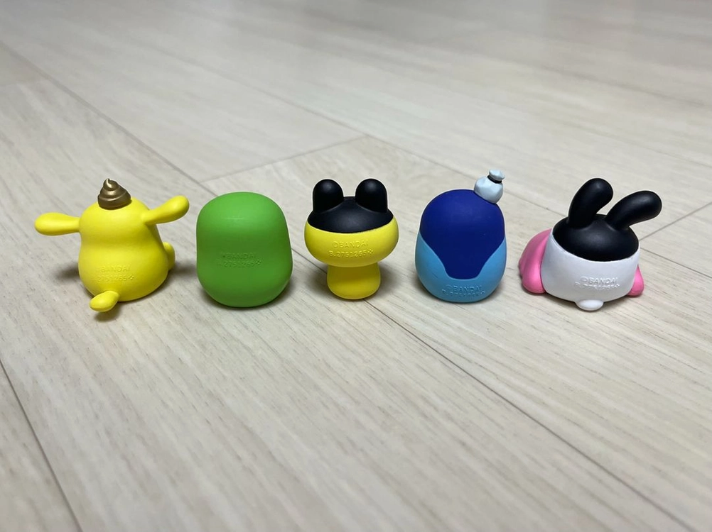 (풀세트)반다이 정품 다마고치 마치보우케 언제오려나 피규어 가챠 캡슐토이 구치파치 마메치 미미치 포치치 일괄 이미지