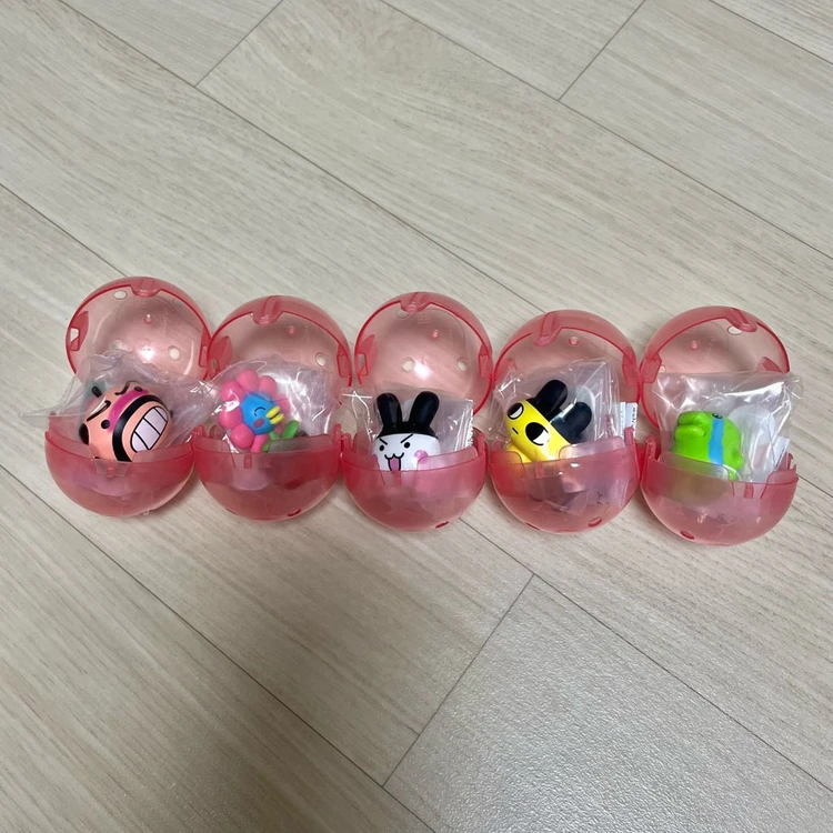 (풀세트)반다이 정품 다마고치 에모후구 이모지 피규어 가챠 캡슐토이 구치파치 마메치 미미치 오야지치 일괄 이미지