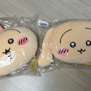 (미개봉)치이카와 먼작귀 정품 우사기 투성이 쿠지 B상 봉제인형 쿠션 이미지