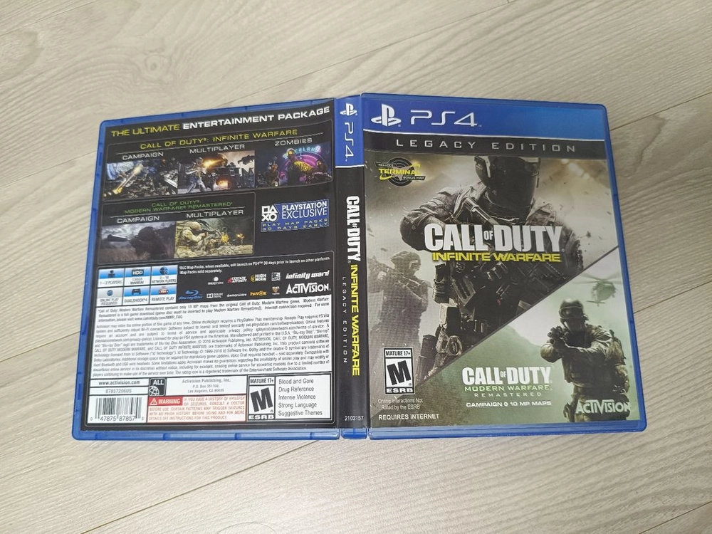 ps4 플스4 콜오브듀티 인피니티 워페어 - 안심되는 중고거래