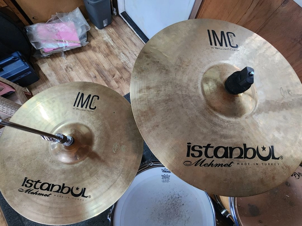 소노(Sonor) 셀렉트포스+ 타마(Tama) G.Maple 스네어 드럼셋 팝니다.(심벌,하드웨어 포함) 이미지