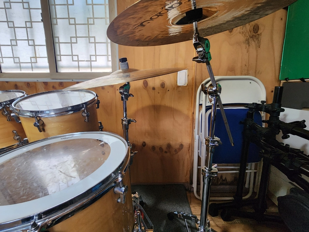 소노(Sonor) 셀렉트포스+ 타마(Tama) G.Maple 스네어 드럼셋 팝니다.(심벌,하드웨어 포함) 이미지
