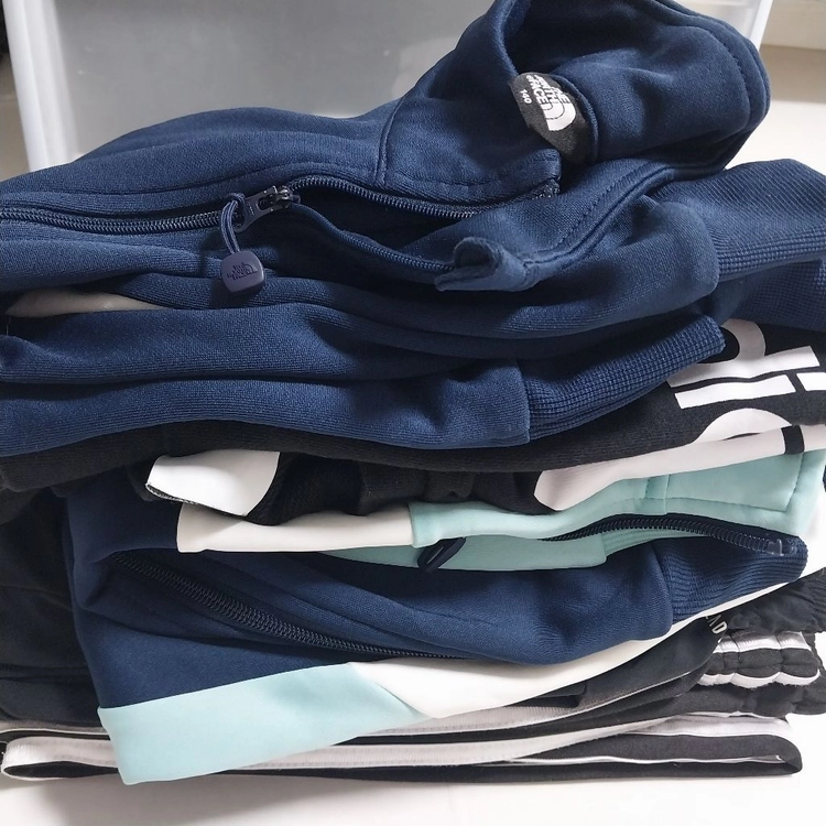 한박스일괄 아디다스노스페이스탑텐등 140사이즈 깨끗 이미지