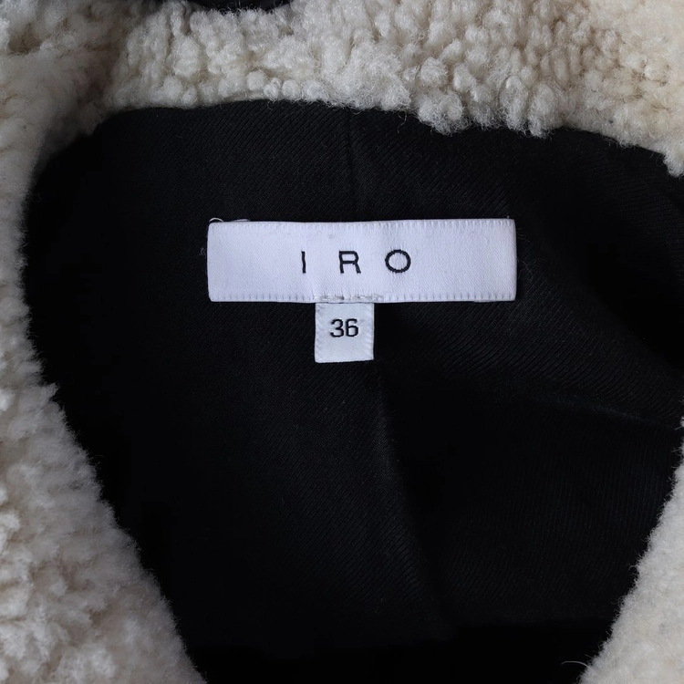 이로 IRO 양털 시어링 카라 무스탕 자켓 재킷 이미지
