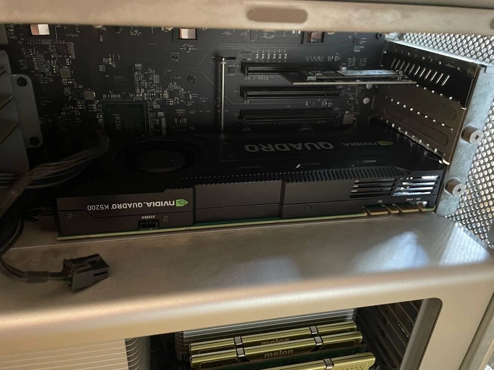 Nvidia 엔비디아 Quadro 쿼드로 k5200 그래픽카드 이미지