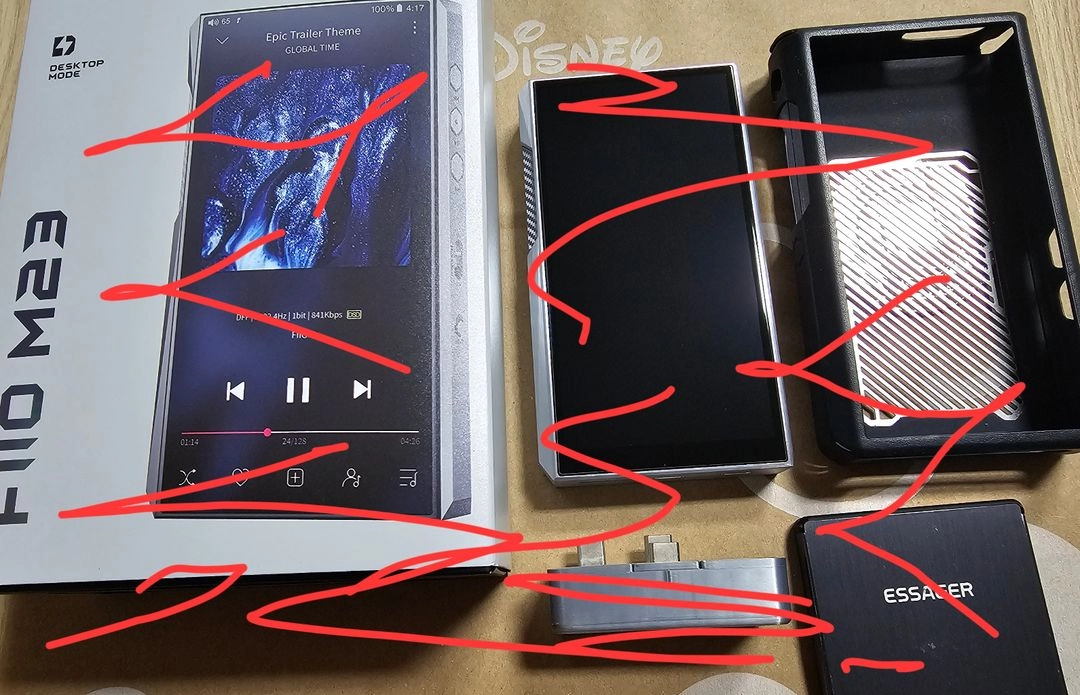 FIIO M23 SS (피오 M23 SS) + 극락왕생 이미지