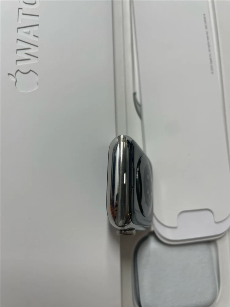 애플워치8스테인리스 45mm 실버 SS급 이미지