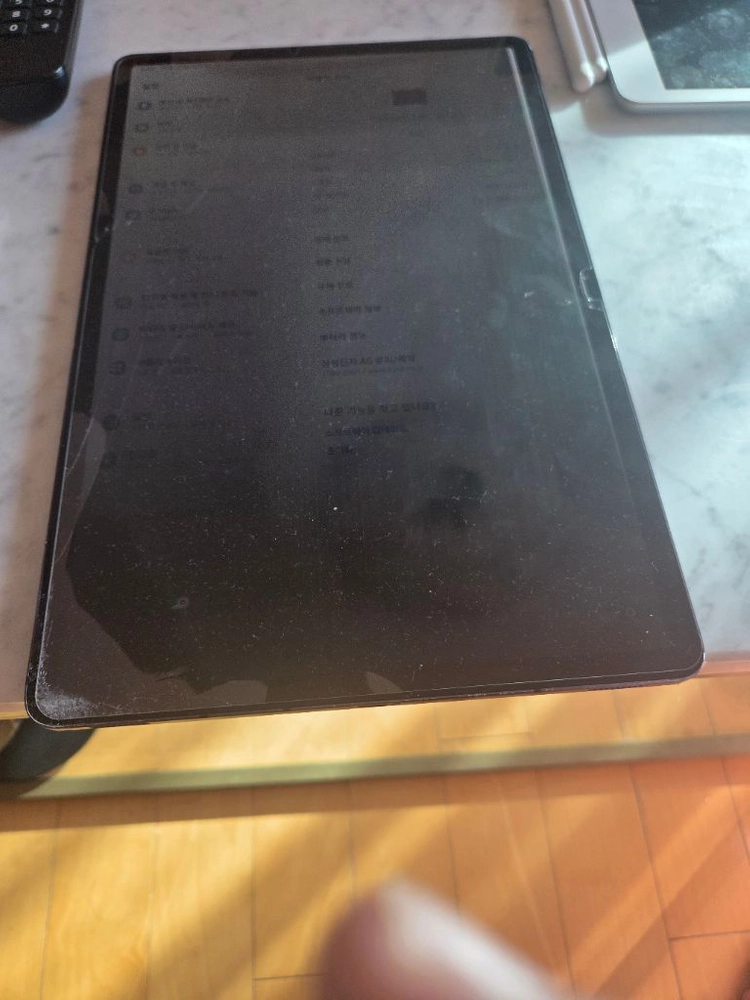 갤럭시탭 s7 플러스 256g lte 액정하자 이미지