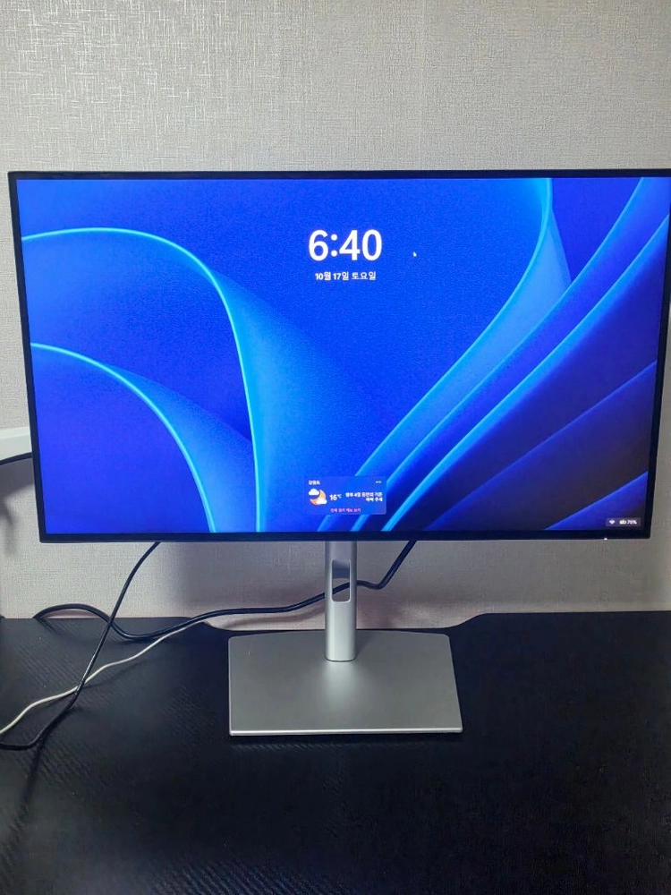 dell u2725qe 울트라샤프 4k모니터 이미지