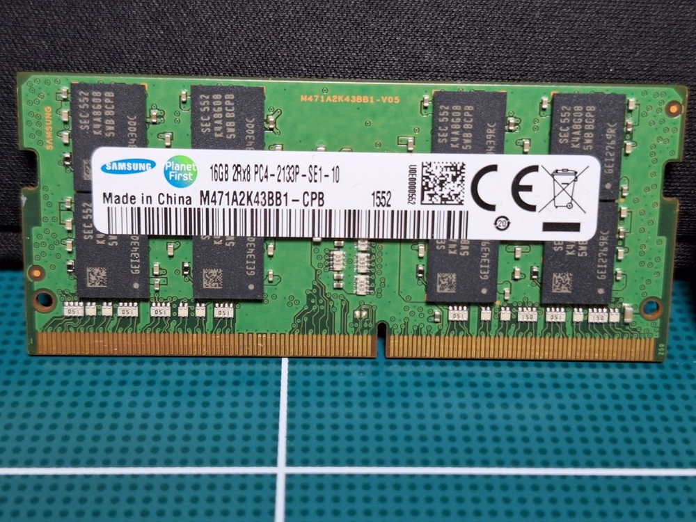 삼성 DDR4 노트북 메모리 램 32GB ( 16기가 / 16GB / 16G * 2개 ) 포항 직거래 또는 택배 이미지