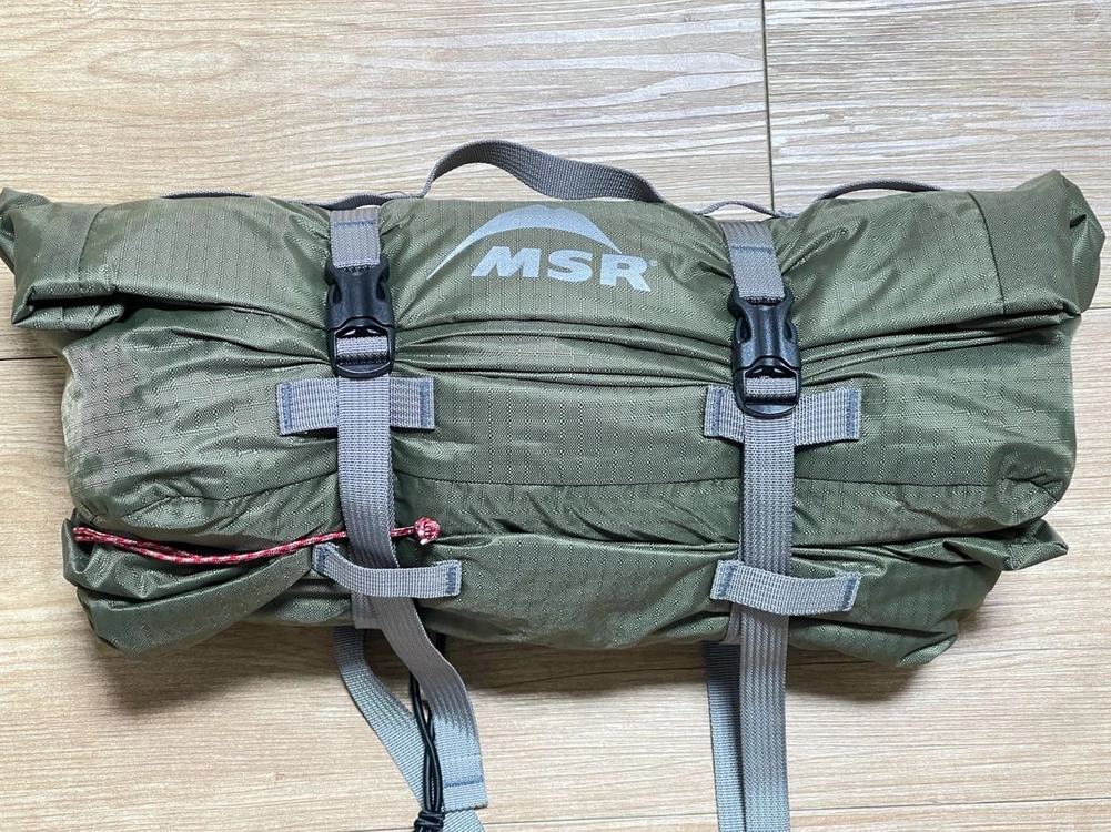 MSR 허바허바 바이크팩2 텐트 / 10월 구매 / 그라운드시트 포함 이미지