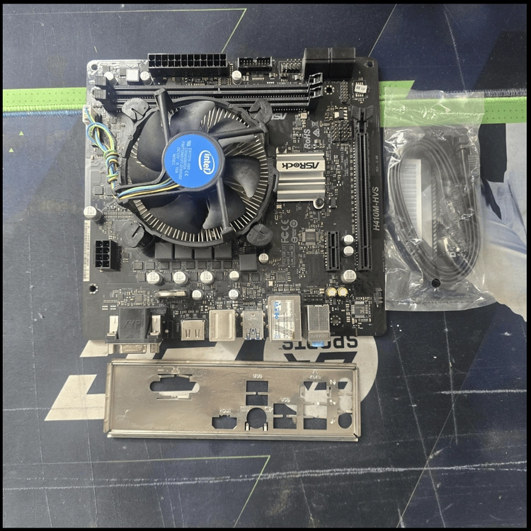 부품-INTEL I5 10400F + ASROCK H410M-HVS +정품 쿨러 이미지