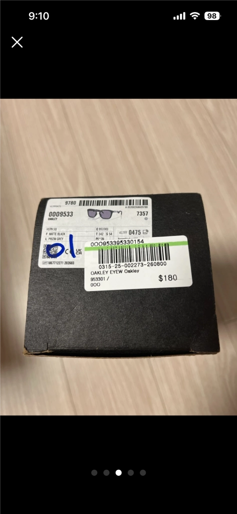 오클리 선글라스 OAKLEY EYEW 95331(새상품) 이미지
