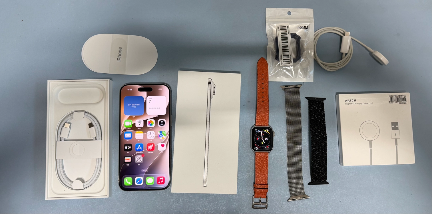 아이폰 에어1tb 아이폰17에어 1테라,애플워치se2 40mm 일괄 금액입니다기능 모두 잘됨배터리 ㅡ93%상태 ㅡS - 안심되는 중고거래