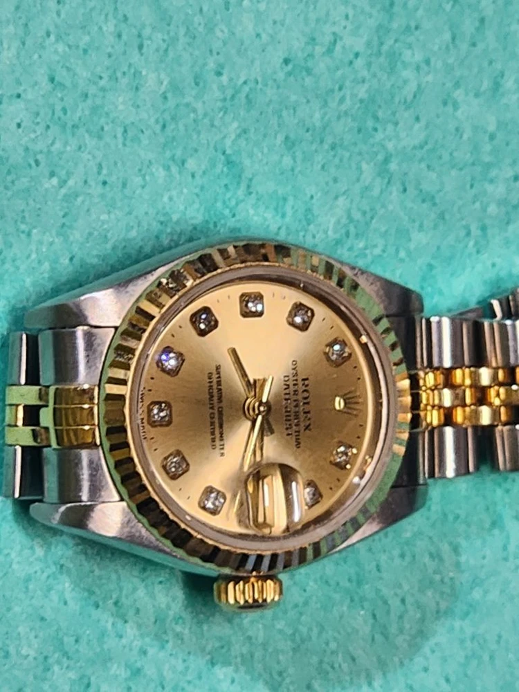 ROLEX 롤렉스 여성 콤비시계 데이저스트 69173 오리지널 텐포인트 이미지