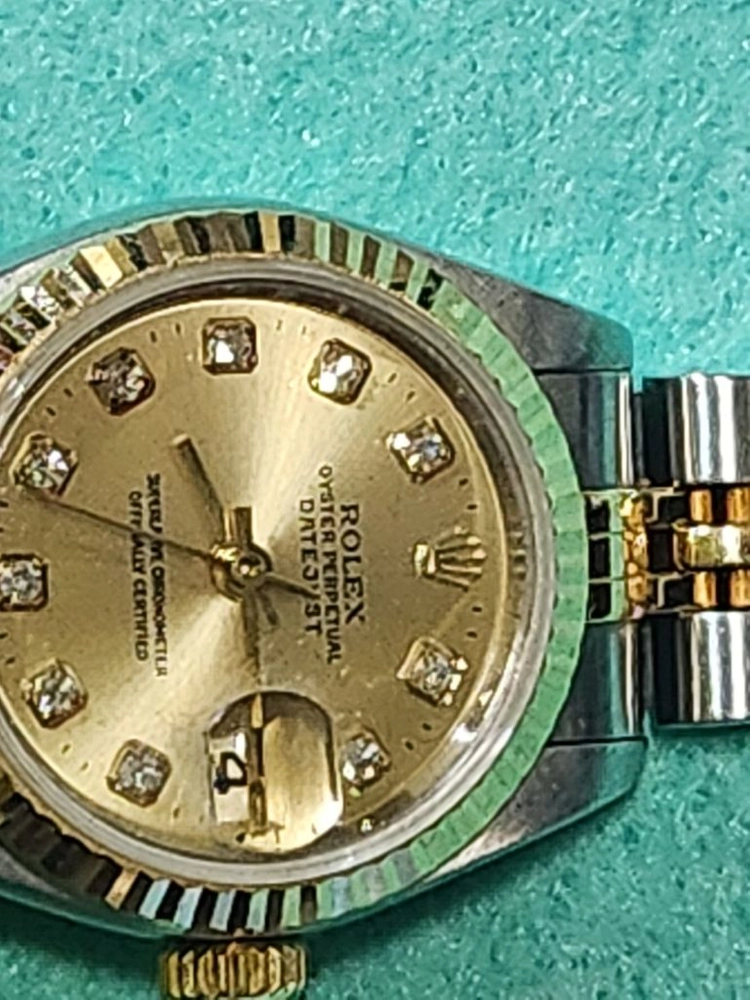 ROLEX 롤렉스 여성 콤비시계 데이저스트 69173 오리지널 텐포인트 이미지
