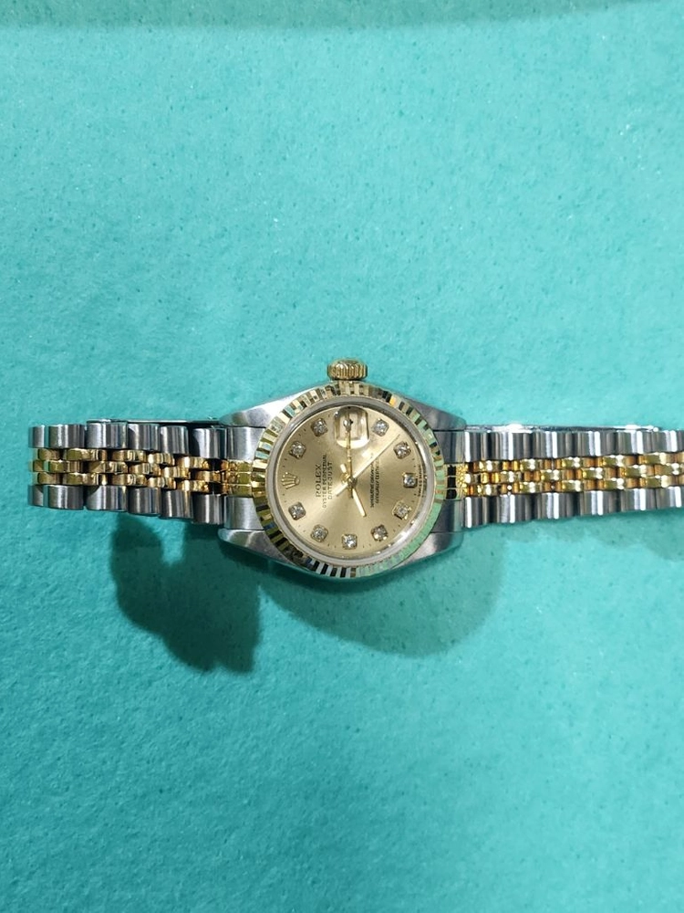 ROLEX 롤렉스 여성 콤비시계 데이저스트 69173 오리지널 텐포인트 이미지