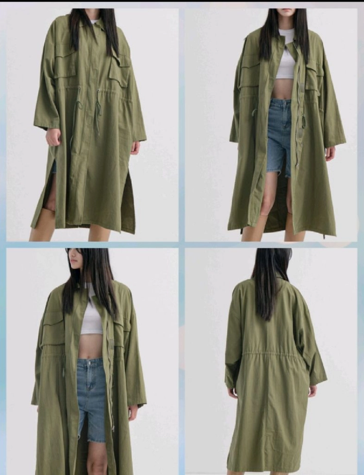루즈한 야상트렌치M 이미지