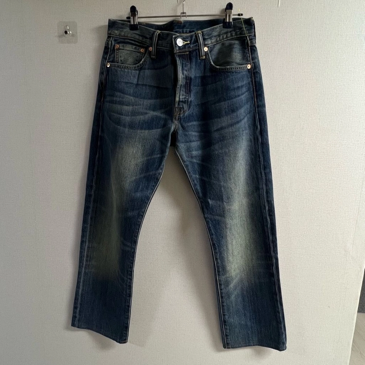 리바이스 빈티지 워싱 데님팬츠 30/34 청바지 아메카지 구제 데일리 이미지