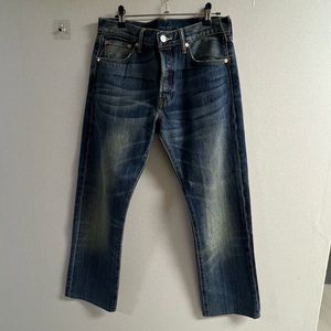 리바이스 빈티지 워싱 데님팬츠 30/34 청바지 아메카지 구제 데일리 이미지