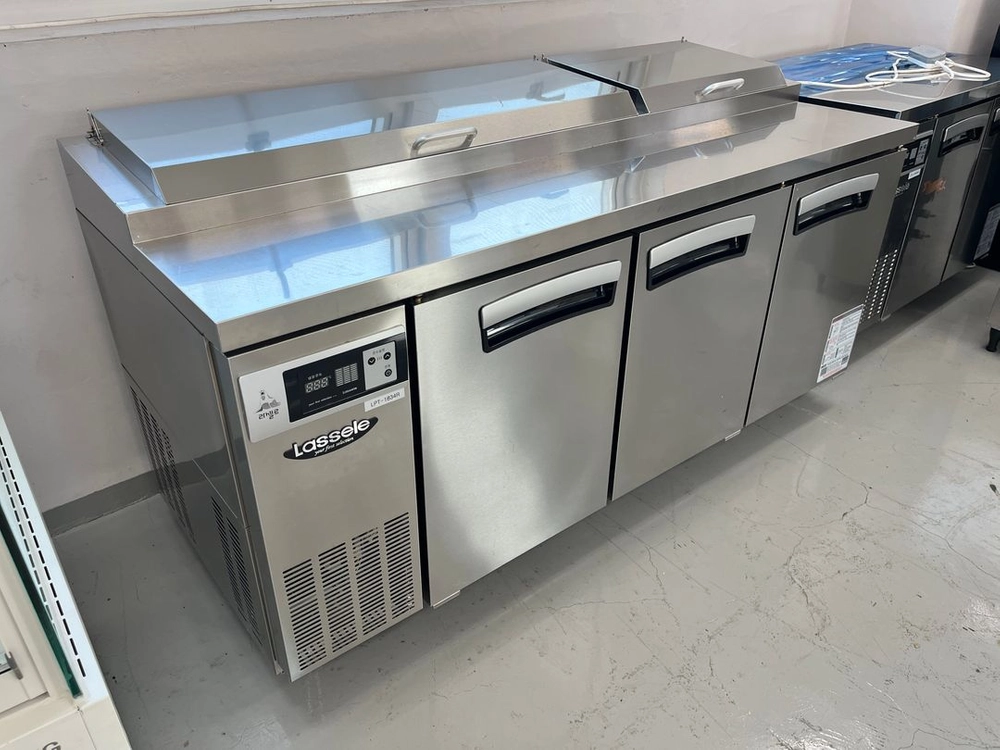 라셀르 토핑냉장고 1800 중고 간냉식 LPT-1834R 브런치 샐러드 밧드 바트 피자 김밥 반찬 이미지