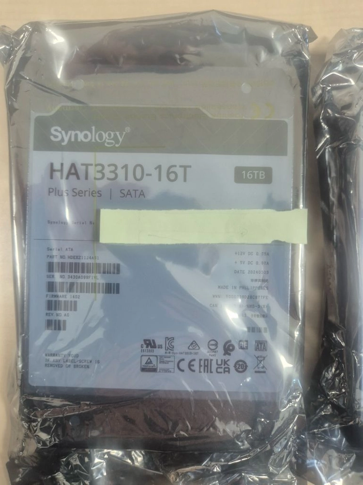 시놀로지 HAT3310-16TB SATA NAS용 HDD 이미지