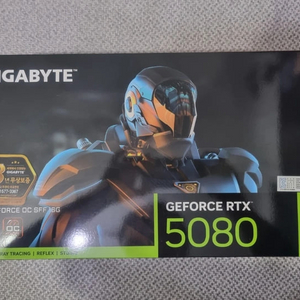 기가바이트 RTX 5080 윈드포스 OC 16GB 미개봉 새제품 팝니다 이미지