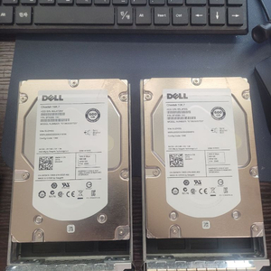 델 SAS 3.5 HDD 600GB 2개 세트 성능상태100% 이미지