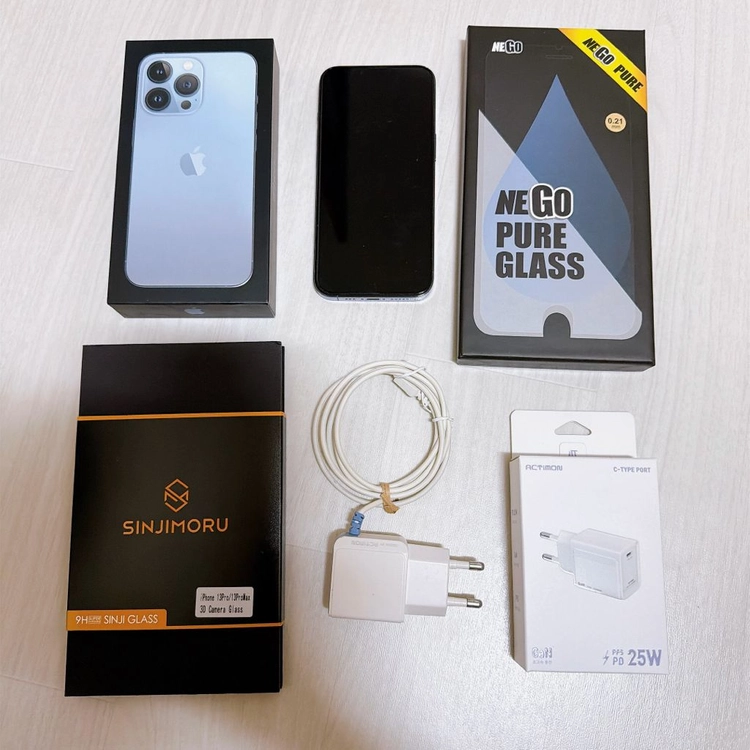 아이폰 13프로 256GB 시에라블루 iPhone 13 Pro Sierra Blue 이미지