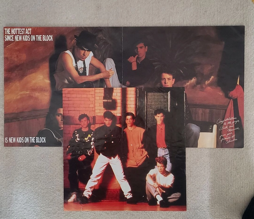 뉴키즈온더블록 No More Games LP 이미지
