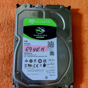 Seagate BarraCuda 5400/256M HDD 6TB 이미지
