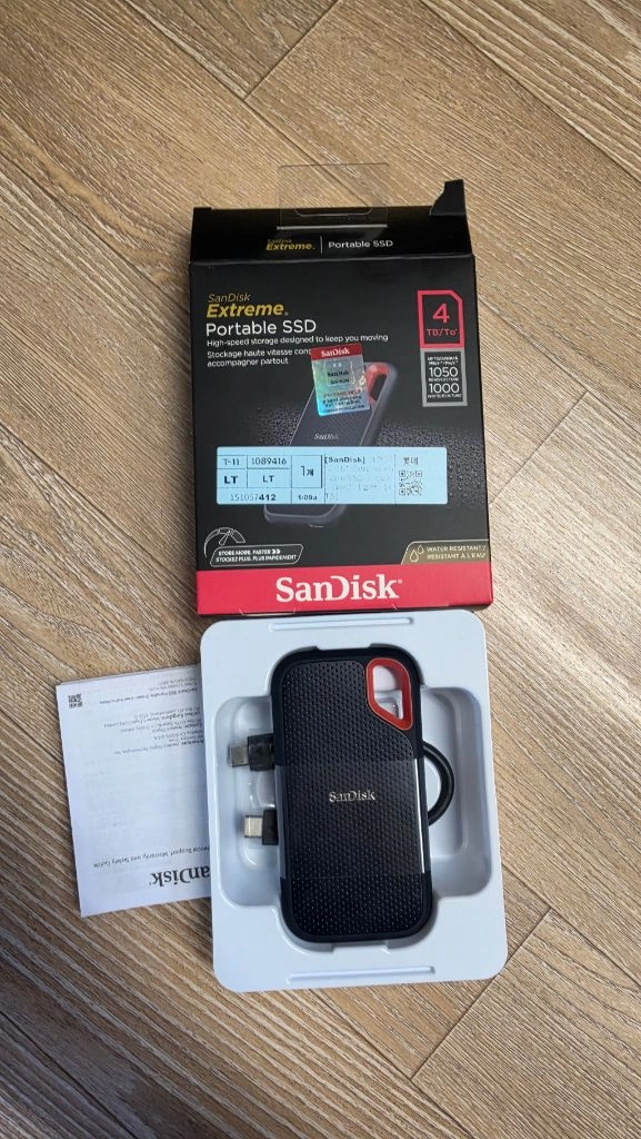 샌디스크 E61 SSD 4TB 이미지