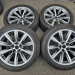 BMW G30 5시리즈 18인치 럭셔리 건메탈 무기스 휠타이어셋 판매 이미지