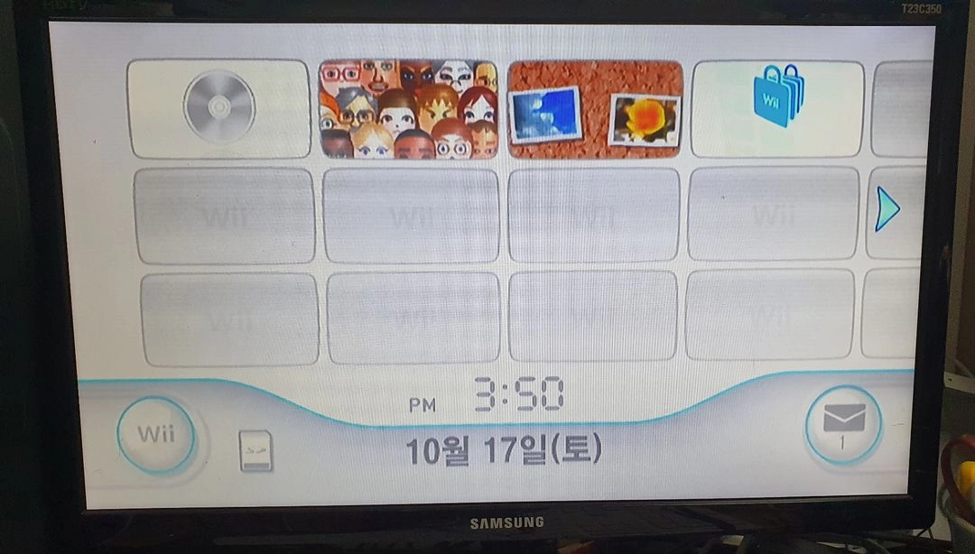닌텐도 wii 본체 이미지