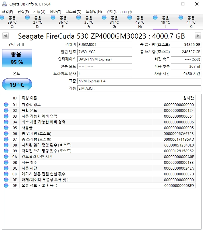 파이어쿠다530 4TB NVMe SSD 팝니다 이미지