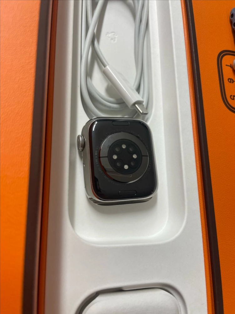 애플워치8에르메스 41mm 실버 애플케어+ 이미지